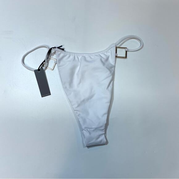Lovers and Friends Devotion Bottom White swim Size Large - Picture 5 of 5